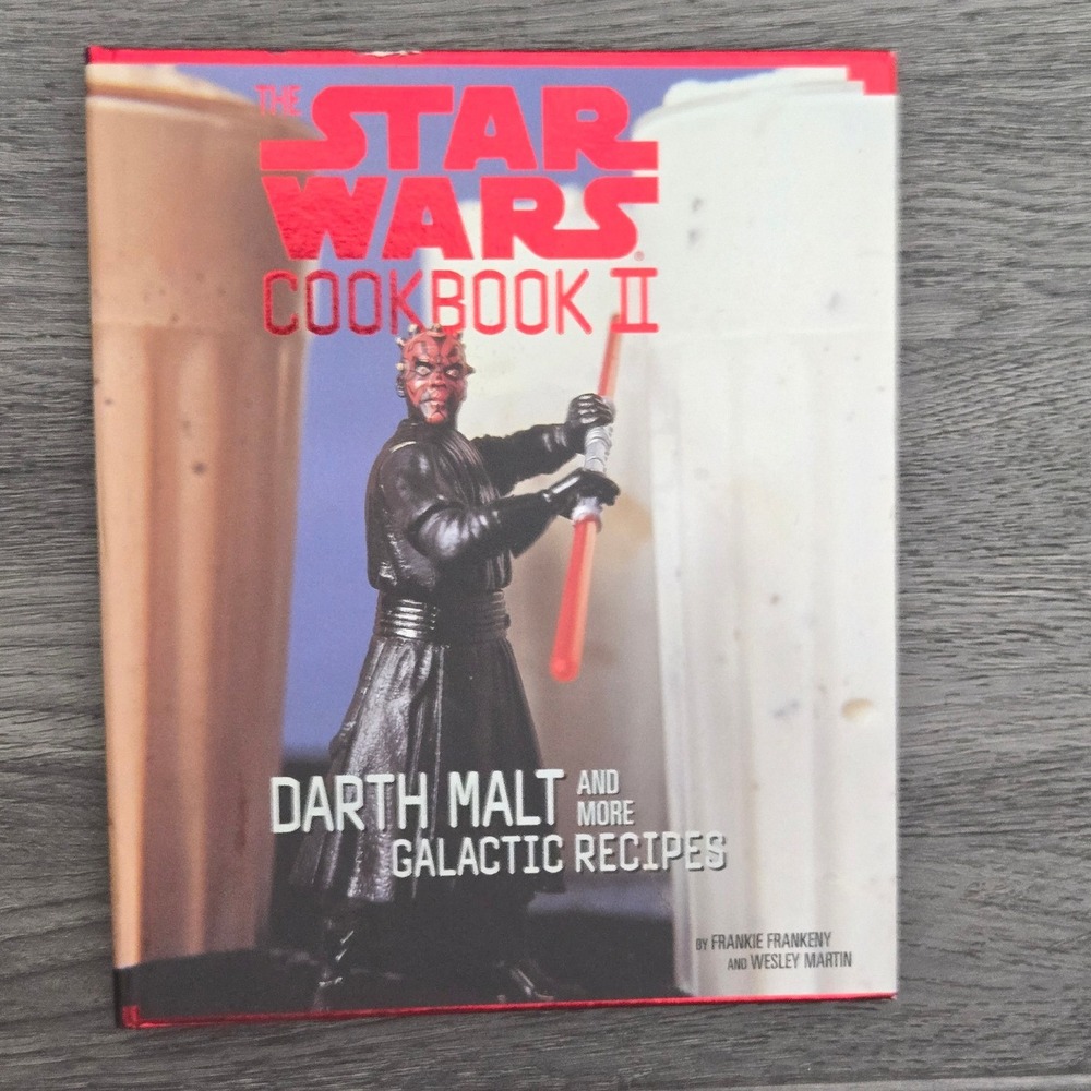 Star Wars Cookbook II Darth Malt & More Galactic Recipes Vintage 2000 Chronicle